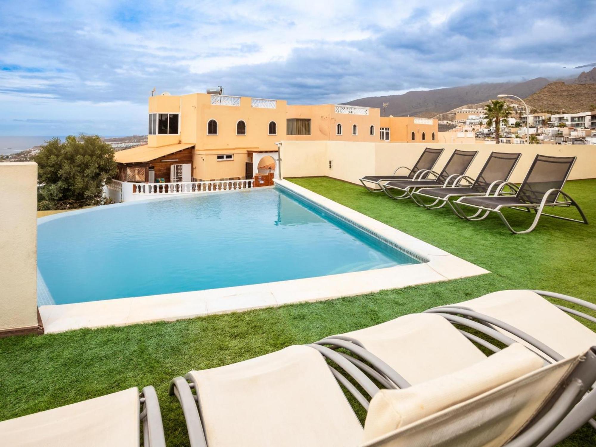 Villa Olbia Charming Dreamview With Jacuzzi Costa Adeje  Kültér fotó